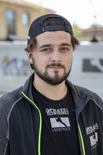 William, elektriker på Mats Elektriska