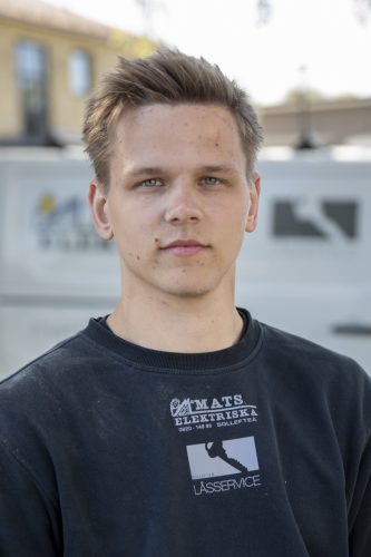 Eric, elektriker på Mats Elektriska