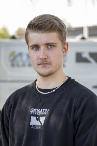 Sebbe, elektriker på Mats Elektriska